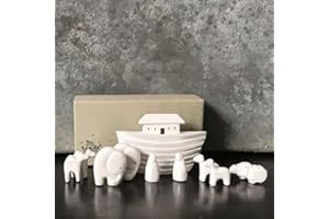 East of India Porcelain Mini Noah's Ark Baby Keepsake Christening Gift