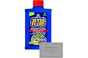 ZAIZAH 1 X 300ml Jay's Fluid Original Formula Outdoor Cleaning Solution for Paths, Patios, and Driveways - Powerful Disinfectant for Pet Housing and Unblocking Drains