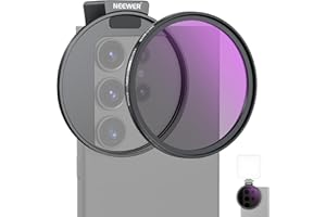 NEEWER 67mm CPL Filter für Telefon, 67mm HD Polarisationsfilter und Kaltschuh-Handyclip, inklusive Tragetasche und Objektiv-Reinigungstuch kompatibel mit Galaxy S24 Serie, iPhone 16 15 Pro Max 14 Pro