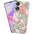 Fashionury Silicone Designer Case for Oppo A78 5G Back Cover for Oppo A78 5G Printed Back Cover -D1022, Multicolor