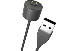 Sinoacc Ładowarka do Xiaomi Mi Band 7/6/5, Amazfit Band 5 zamiennik 1 m USB magnetyczny kabel ładujący akcesoria do Mi Band 7/6/5, Amazfit Band 5 Fitness Tracker