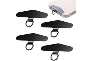 Apausvcm 4 st metalltelefon band flik metall telefon lapp snodd lapp universal snodd pad telefone