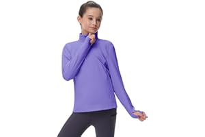 MoFiz Chaqueta Deportiva Niña Cremallera Sudadera Forro Polar para Deportes