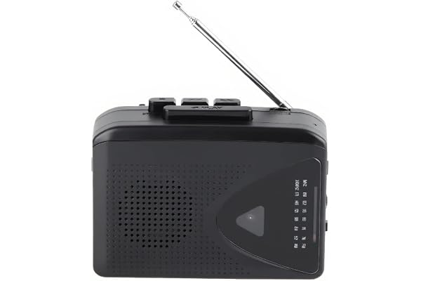 Topiky Lecteurs de Cassettes Portables Enregistreurs, Lecteur de Cassette Lecteur de Bande Radio M AM, Convertir la Cassette de Bande au Format MP3, Lecteur de Bande Compact Stéréo