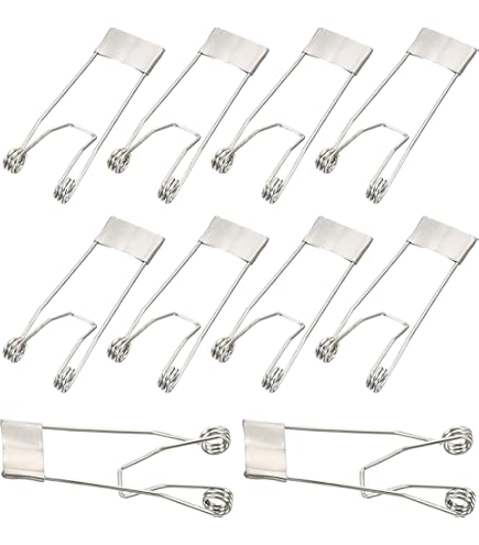 HOOTNEE 10pcs MR16 Downlight Retaining Spring Clips For LED