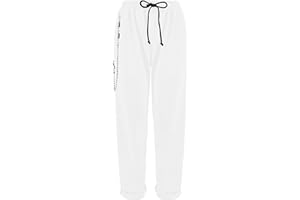 Laphilo Pantaloni da Uomo Morbido con Tasche e Catena Casual Eleganti Coulisse Elastico in Vita Vari Colori cod.6070