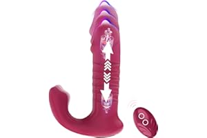 AYCA Ŝạtisfyęr prø 5 Original Såtisfayęr prø 2 Vîbrà-dőr mujer Cønsølàdør. müjęr masajeador telescópico multifunción impermeable recargable por USB Ŝạtisfyęr (Rojo-130.02mm)