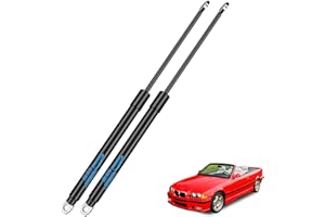 Koaudb 2X Front Bonnet Gas Struts for BMW 3 Series E36 Coupe Convertible 1992-1999 Car Boot Struts Gas Springs Lift Support Front Hood Strut Replace #51238119558