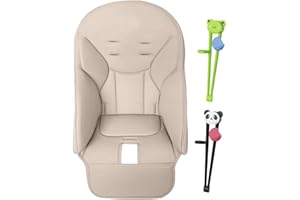 KELOPPASIT Housse de Chaise Haute de Rechange pour Chaise Haute GR-ACO | Coussin de Chaise Haute pour bébé pour peg PE-rego | Housse de Rembourrage de siège de Chaise Haute multifonctionnelle | Rembourrage Doux