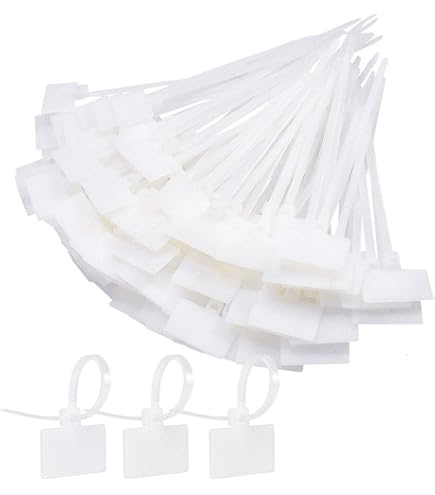Fascetta in plastica max 14 mm di colore bianco - Fascette in