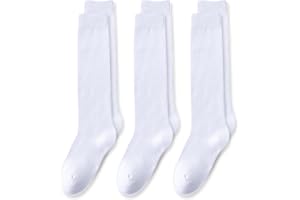 EPEIUS girls Girls Knee High Socks White Navy Black over-the-calf-socks