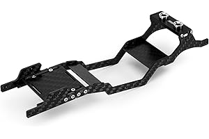INJORA 35g Universal LCG Carbon Fiber Chassis Rahmen Kit für 1/24 Axial SCX24 C10 Wrangler Bronco Deadbolt Gladiator Dodge Power Wagon Upgrade