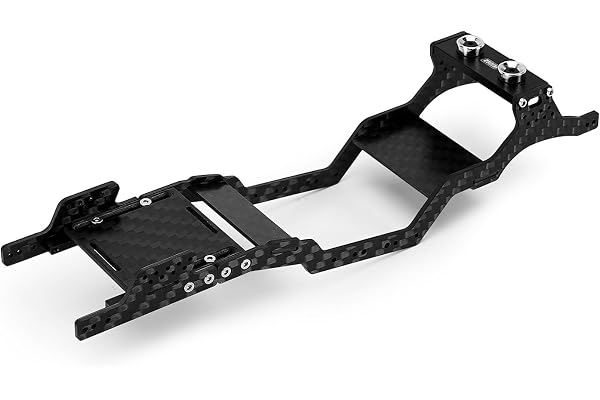 INJORA 35 g universal LCG kolfiber chassiram kit för 1/24 axial SCX24 uppgradering
