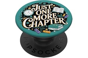 READING READ BOOKS READER JUST ONE MORE CHAPTER Solo un capítulo más PopSockets PopGrip Adhesivo