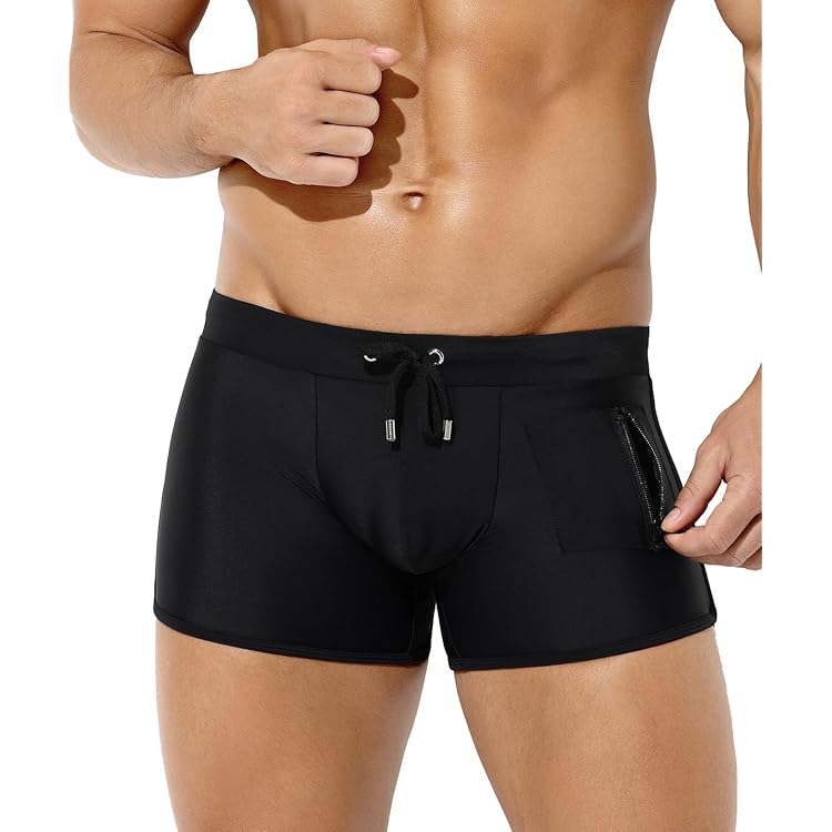 Boxer Mec En Maillot De Bain A La Plage Boxer Sous Maillot De Bain