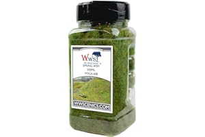 WWS WAR WORLD SCENICS WWScenics | 4mm Spring Static Grass | 500ml Can | WSG4-008 | Realistic Model Scenery Material