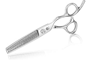 Dream Reach Professional Hair Scissors 6 Inch Japanese 440C Steel Thinning Scissors for Women and Men Hair Cutting for Salon Barber and Household