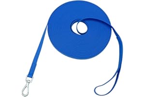 Nimble wasserdichte Schleppleine für Hunde, 1,5m/ 3m/ 5m/ 10m/ 15m/ 30m - Robuste & Langlebige Hundeleine für Kleine, Mittlere und Große Hund, Ideal für Training, Spaziergänge & Ausflüge am Meer