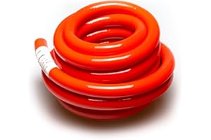 NAKA Gasschlauch Propan Butan 6/9/10 mm x 3mm 20 bar | Schlauch für Gasgrill Gaskocher Gasherd Gasofen | Nützliches Wohnmobil-Zubehör | Meterware (5m ?10mm)