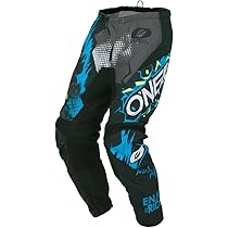 O'NEAL Mayhem Youth Pants Motorcrossbroek voor kinderen, stretch-inzetstukken, volledig gevoerd, rubberen bekleding voor extra bescherming, zwart, 10 Jaar
