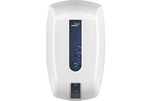V-Guard Zio Geyser 5 Litre Instant Water Heater | Advanced Multi-Layered Safety | 3000 W Powerful Heating | Suitable For Kitchen & Bathroom | 5 Year Inner Tank Warranty by V-Guard | White-Blue