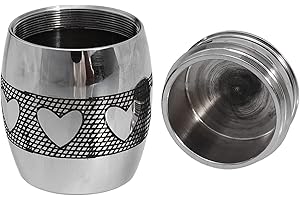 jojofuny Urna in ceramica per animali domestici piccole urne di crema di cenere per cani e gatti Scatola di urna per cremazione di piccoli animali