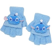 Mitaines Hiver Enfant FEIFEI'S BOW - Convertibles, Polaire, Themes Elsa/Spiderman