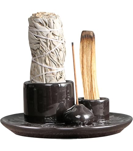 Traditioneller Räucherstäbchenhalter Aus Holz – Handgefertigt, Ca. 25,4 Cm