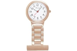 Ravel - Reloj de enfermero Fob clásico fácil de Leer