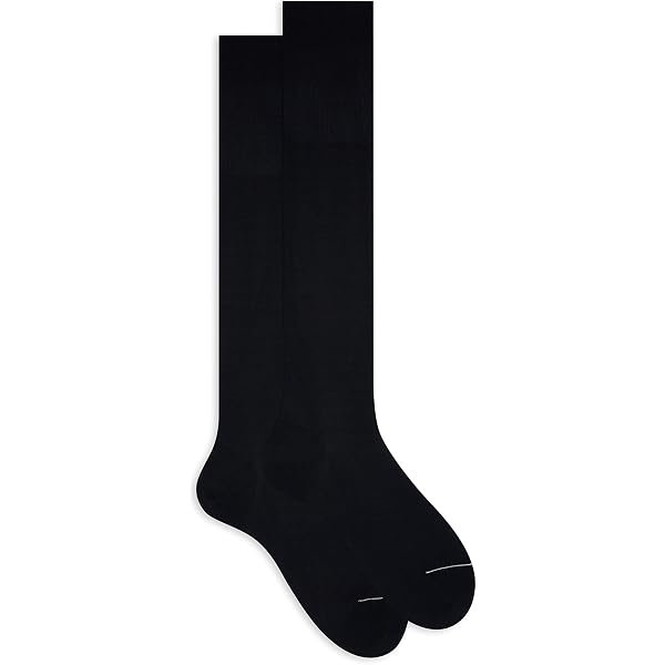 Chaussettes Homme Gallo Pur Coton Fil D'Écosse Bleu - Taille Unique Neuves Avec étiquettes