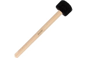Avanda Schlägel/Klöppel mit hartem Filzkopf Ø 3 zum Anschlagen von Klangschalen und Gongs. 23 cm langer Stiel aus natürlichem Rosenholz. Fertigung ohne Schraube. Für professionelle Ansprüche.