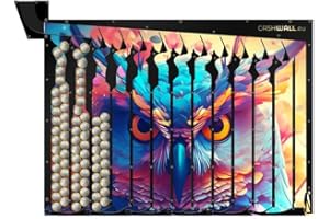 ‎CASHWALL Cashwall - Wandspardose für ganze Jahr - 365 Münzen - 2 Euro - Geld Sparen Challenge | Spardose Nicht zum öffnen - Auszahlung bei vollständiger Füllung | Zum Aufhängen - Für Erwachsene und Kinder