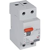 LEGRAND Bipolar Differential, White, 25 Amps, 402056E