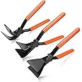SPEEDWOX 3PCS Hand Seamers Sheet Metal Tools Set - 45°90°180° Metal Roofing Tools for Bending HVAC, Roof Windows and Doors