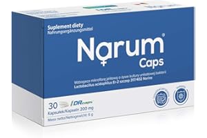 NARUM Probiotikum Narine Narimax Bio Kulturen Komplex | 30 Vegan Magensaftresistente Kapseln 200 mg | Hochdosierte Bakterienstamm von Lactobacillus Acidophilus | Für die Verdauungs und Darmgesundheit