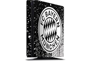 DeinDesign Skin kompatibel mit Sony Playstation 4 Slim Folie Sticker FC Bayern München Offizielles Lizenzprodukt FCB