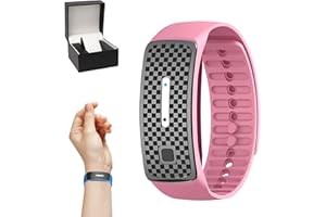 Gienslru 2023 NEW Matteo Ultrasonic Body Shape Wristband, Oveallgo Matteo Ultrasonic Body Shape Wristband Pro, Matteo Ultrasonic Wristband for All Men and Women (Pink)