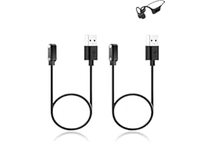 (2 Pack) Charging Cable for SANOTO Bone Sound Headphones, yystao Stable magnetic USB Charger Cord compatible with SANOTO DG08-H