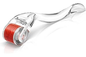 Dermaroller, Bartroller, skinFUTURE® - Professioneller Microneedling Roller für Microneedling zu Hause - Nadelroller für Gesicht und Körper - Straffung und Modellierung (0,5mm)