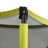 Upper Bounce Kinder 55“ Kinderfreundlicher Einzäunungs-Set mit Leichter Montage Trampolin, Blau/Gelb/Schwartz, 140 cm - 3