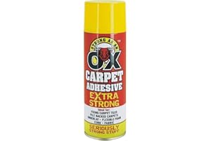 HITLINEUK 500ml Adhesive Glue Spray for Multi Purpose Craft Carpet Foam Fabric Can