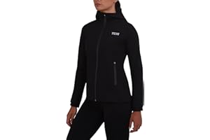 TCA Kobiety AirLite 2.0 Kurtka biegowa przeciwdeszczowa z kieszeniami na zamek blyskawiczny