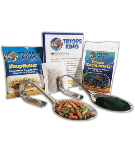 Triops Galaxy Triops longicaudatus - Urtijdkreeftenset mini - Triops kweken - Triops-eieren met zand, voer en handleiding (150 eieren