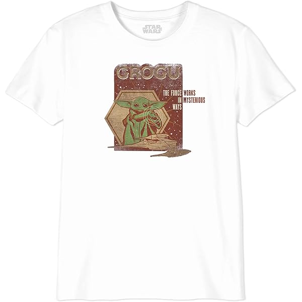 T-Shirt Star Wars Garçon Noir – The Mandalorian – Taille 11-12 Ans (Très Bon État)