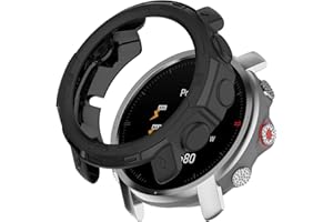 KUSINHOKA Cover per Polar Grit X Pro/Grit X, Morbido Silicone [Antiurto] Custodia Leggero [Anti-Graffio] Bumper Case TPU Protettiva Custodia per Polar Grit X Pro/Grit X - Nero