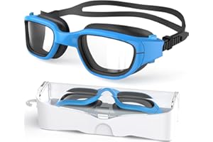 Zeligerstar Schwimmbrille Kinder, Taucherbrille Kinder 6-14 Jahre, Anti-Beschlag UV-Schutz, Kein Auslaufen, Breite Sicht, Schwimmbrillen für Jungen, Mädchen