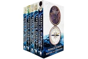 Patrick O'Brian Aubrey-Maturin Series 5 Books Collection Set (Master and Commander, Post Captain, HMS Surprise, The Mauritius Command, Desolation Island)