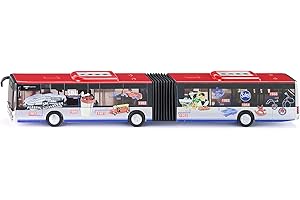 siku 3739, Timeline Gelenkbus 100 Jahre Sieper, 1:50, Limitierte Auflage, Metall/Kunststoff, Multicolor, Bewegliches Knickgelenk