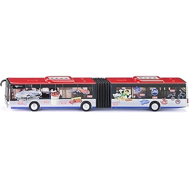 siku 3739, Timeline Articulated Bus 100-year Sieper Anniversary, 1:50, Limited Edition, Metal/Plastic, Multicolour
