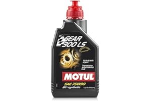 Motul 75W-90 1000.0 milliliters 100% Synthetic Motor Oil for Car, Motul Gear 300 LS